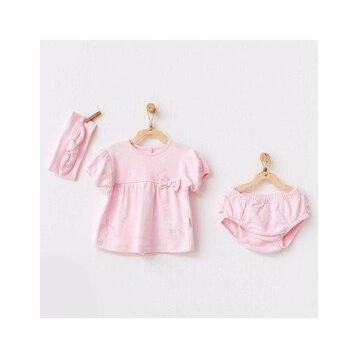 Andywawa AC21799 3 lü Pink Milly Ballet Bebek Takım
