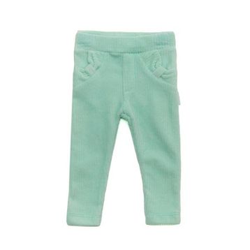 Andywawa AC22122 Mint Home Sweet Home Kadife Pantolon