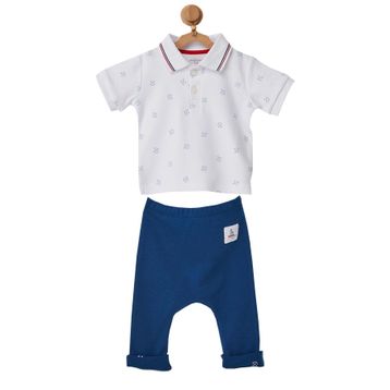Andywawa AC22644 Beyaz 2'li Bebek Takım