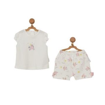 Andywawa Ac22719 Unicorn 2'li Ekru Bebe Takım
