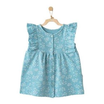 Andywawa AC23754 Love Holidays Mavi Bebek Elbise