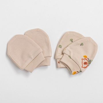 Andywawa AC23782 Bej Gloves Basic 2'li Bebek Eldiveni