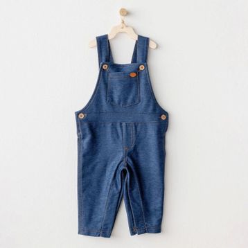Andywawa AC25934 Indigo Casual Bebek Salopet