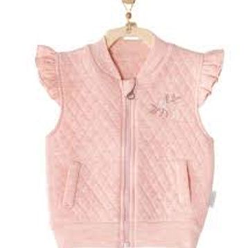 Andywawa Pembe AC23326 Kız Bebek Fermuarlı Yelek