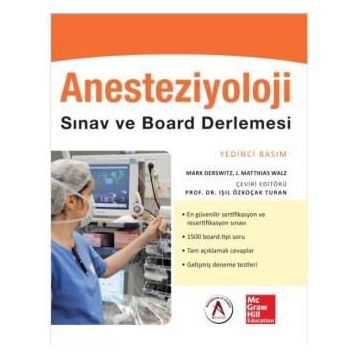 Anesteziyoloji Sınav ve Board Derlemesi