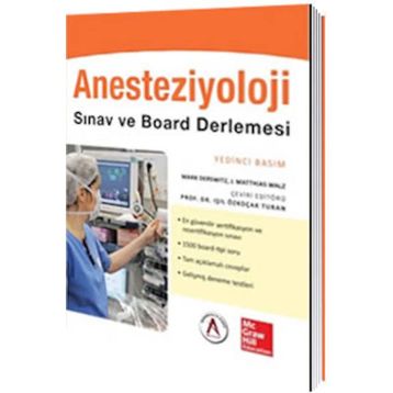 Anesteziyoloji Sınav ve Board Derlemesi