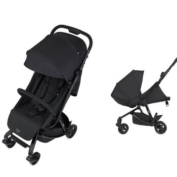Anex Air-z Space Kabin Boy Seyahat Sistem Siyah Bebek Arabası