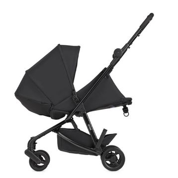 Anex Air-z Space Tek Elle Katlanan Kabin Boy Siyah Bebek Arabası