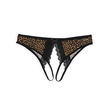 Angel Ağı Açık Leopar Desenli Fantazi Bato Külot