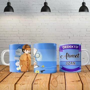 Angel Of Life Dedektif Kişiye Özel Baskılı Yeni Tasarım Sihirli Kupa Bardak