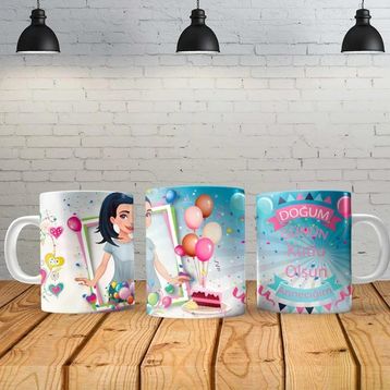 Angel Of Life Doğum Günü Büyük Anne Kişiye Özel Baskılı Yeni Tasarım Sihirli Kupa Bardak
