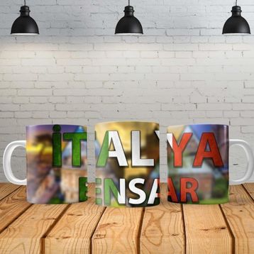 Angel Of Life İtalya Kişiye Özel Baskılı Yeni Tasarım Sihirli Kupa Bardak