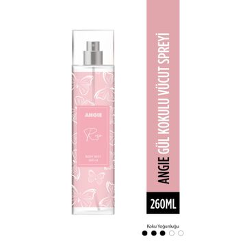 Angıe Rose 260 ml Vücut Spreyi