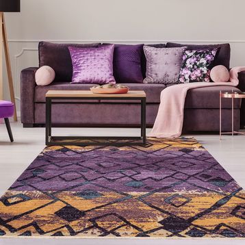 Angorahome 4061 Vega Dekoratif Yeni Nesil 120x180 cm Salon Halı