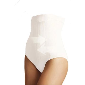 Anıl 2477 Toparlayıcı Dikişsiz Slip Yüksek Bel Ten Kadın Külot Korse