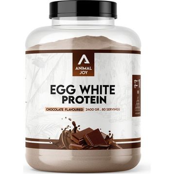 Animal Joy Egg White 2400 gr 80 Servis Çikolata Aromalı Protein Tozu