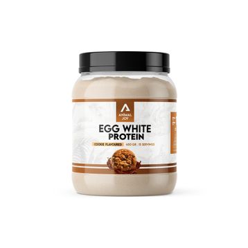 Animal Joy Egg White 450 gr 15 Servis Kurabiye Aromalı Protein Tozu