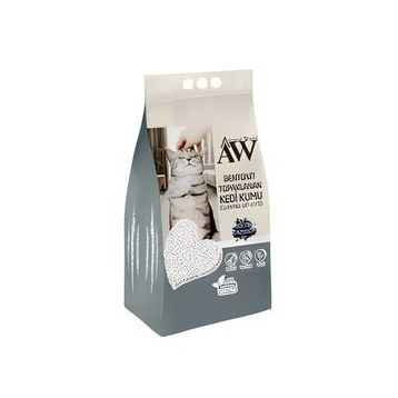 Animal World 10 lt Aktif Karbonlu Bentonit Topaklanan Kedi Kumu