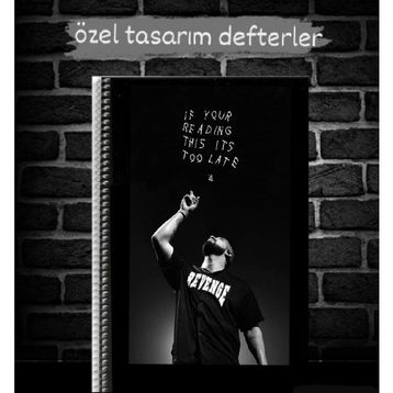 Anime And Your World Drake Özel Tasarım Defter