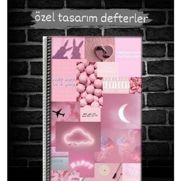 Anime And Your World Estetik Özel Tasarım Defter