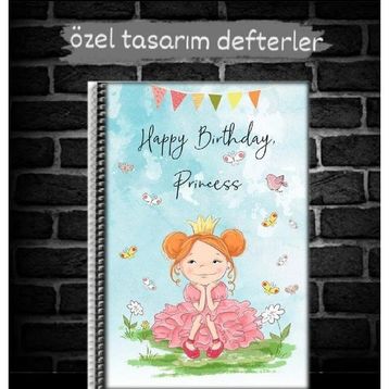 Anime And Your World İyi Ki Doğdun Özel Tasarım Defter