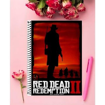 Anime And Your World Red Dead 2 Özel Tasarım Defter