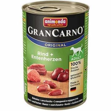 Animonda 400 gr Grancarno Sığır Etli ve Ördekli Yetişkin Köpek Konservesi