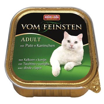 Animonda Vom Feınsten Hindi ve Tavşan Etli Pate 100 gr Konserve Yetişkin Kedi Maması