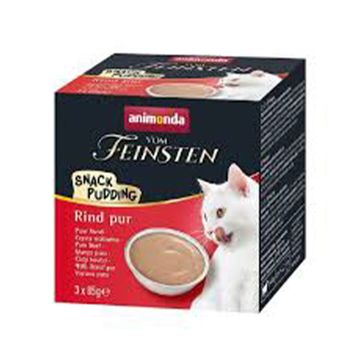 Animonda Vom Feinsten Tahilsız Tavuk Etli Pudingi 3x85 gr Kedi Ödül