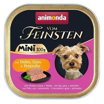 Animonda Von Feinsten 100 gr Tavuk ve Kaz Etli Mini Irk Yetişkin Köpek Konservesi
