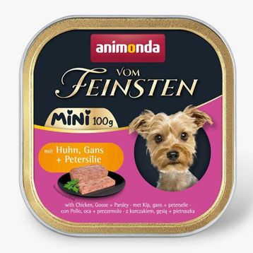 Animonda Von Feinsten 100 gr Tavuk ve Kaz Etli Mini Irk Yetişkin Köpek Konservesi