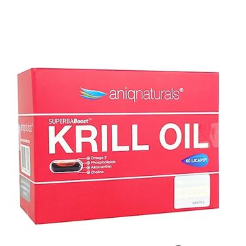 Aniqnaturals Krill Oil Omega-3 60 Kapsül Balık Yağı