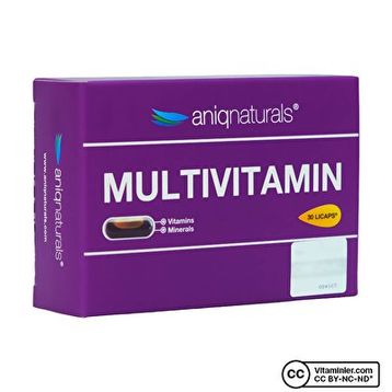 Aniqnaturals Multivitamin 30 Kapsül