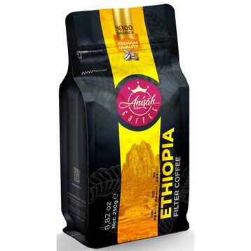 Anisah 250 gr Etiyopya Çekirdek Filtre Kahve