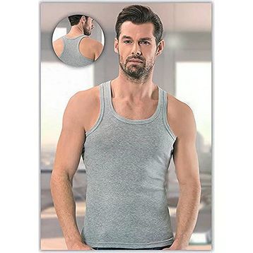 Anıt 1106 Ribana Spor Renkli 6'lı Gri Erkek Atlet