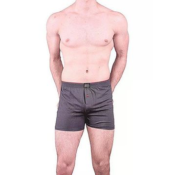 Anıt 1146 Düğmeli 3'lü Antrasit Erkek Boxer