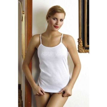 Anıt 2101 Ribana Biyeli İp Askılı Beyaz Body