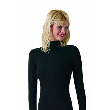 Anıt 2141 6 Adet Likralı Balıkçı Yaka Uzun Kol Bayan Body Tişört