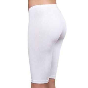 Anıt 3007 Beyaz Kadın Kısa Tayt