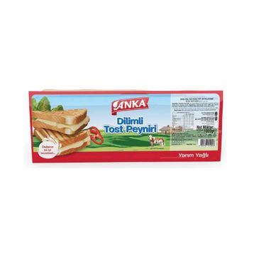 Anka 1 kg Yarım Yağlı Dilimli Tost Peynir