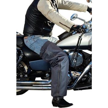Ankaflex Standart Motorcu Sürücü Pantolonu Sıvı Rüzgar Geçirmez Isı Yalıtımlı Koruyucu Siyah Scooter Motosiklet Dizliği