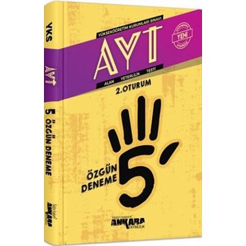 Ankara Ayt 5 Özgün Deneme
