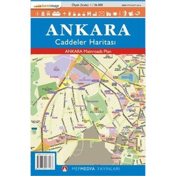 ANKARA CADDELER HARİTASI - KOLEKTIF