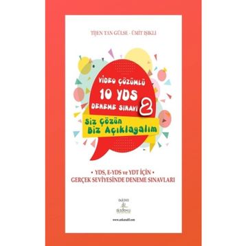 Ankara Dil Akademisi Video Çözümlü 10 Yds Deneme Sınavı - 2