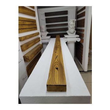 Ankara Kartonpiyer 9x4 cm Açık Meşe Renkli 1 m Ahşap Görünümlü Strafor