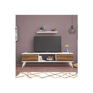 Ankara MobiLya Emre Beyaz 140 cm Tv Sehpası