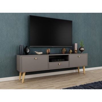 Ankara Mobilya Penta Ahşap Ayaklı 160 cm Antrasit Tv Sehpası