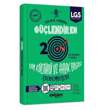 Ankara Yayıncılık 8. Sınıf Lgs Din Kültürü Ve Ahlak Bilgisi Güçlendiren 20 Deneme