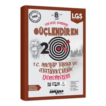 Ankara Yayıncılık 8. Sınıf T.C. Inkılap Tarihi ve Atatürkçülük 20 Güçlendiren Denemeleri