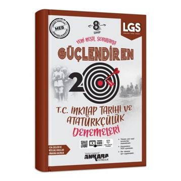 Ankara Yayıncılık 8. Sınıf T.C. Inkılap Tarihi ve Atatürkçülük 20 Güçlendiren Denemeleri